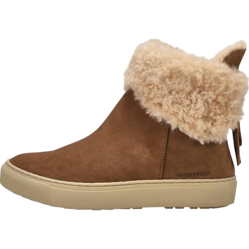 Cougar Women's Devon Boots In Draft Suede/teddy Fur
