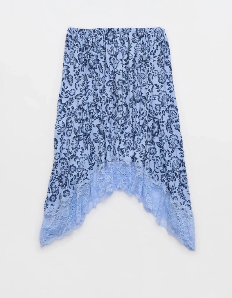 Aerie Aerie Handkerchief Midi Skirt 2