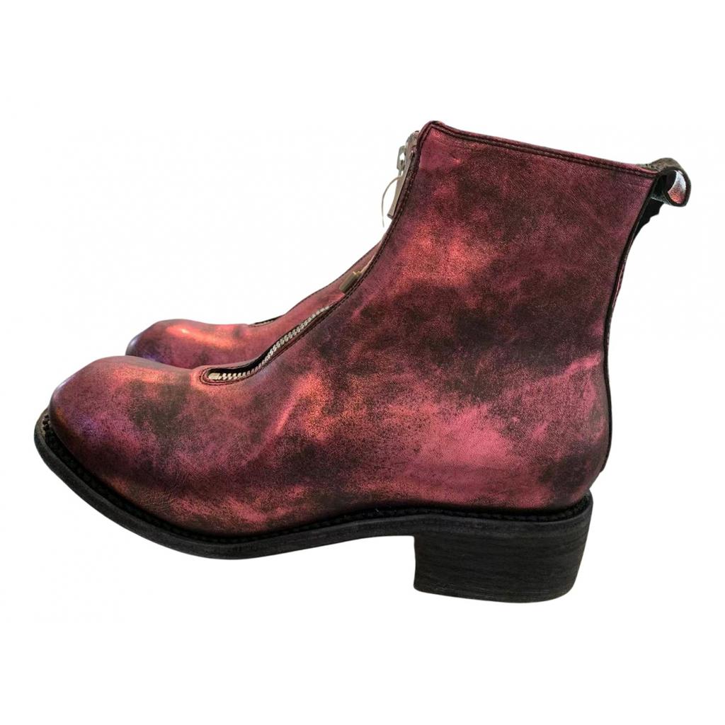 guidi Guidi Leather ankle boots