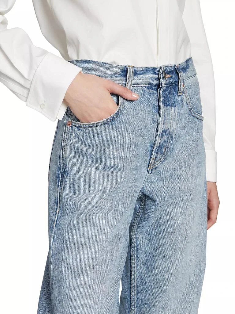 Yves Saint Laurent Long Baggy Jeans in Denim 7