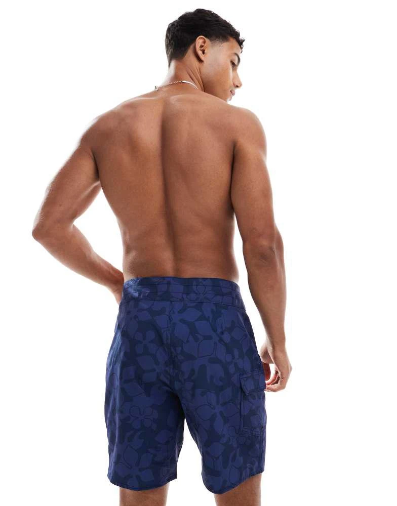 Speedo Speedo Swim shorts lookout print 18'' board shorts in peacoat 3