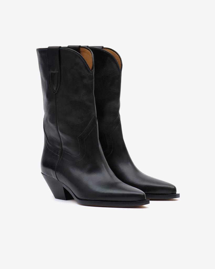 Isabel Marant ISABEL MARANT, DAHOPE LEATHER COWBOY BOOTS - Women - Black - 37