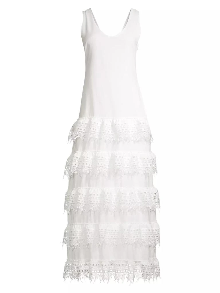 Peixoto Tessa Cotton Sleeveless Midi Dress 1