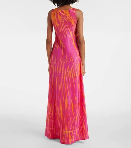 ANNA KOSTUROVA Camille silk maxi dress 3