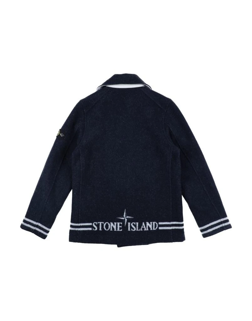Stone Island Junior Double breasted pea coat 2
