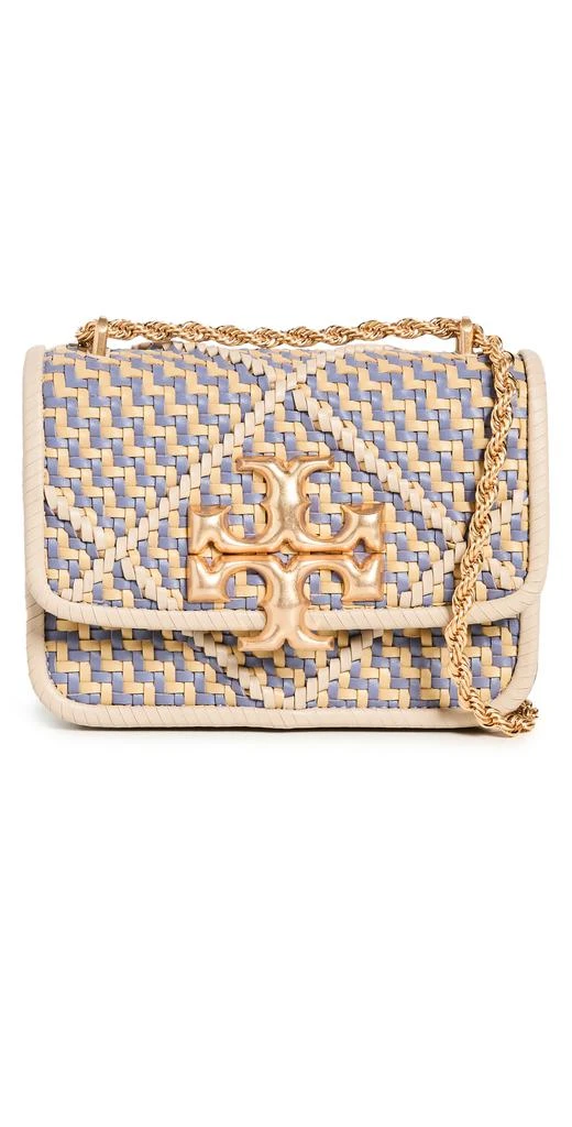 Tory Burch Small Eleanor Multi-Diamond Woven Convertible Bag 1