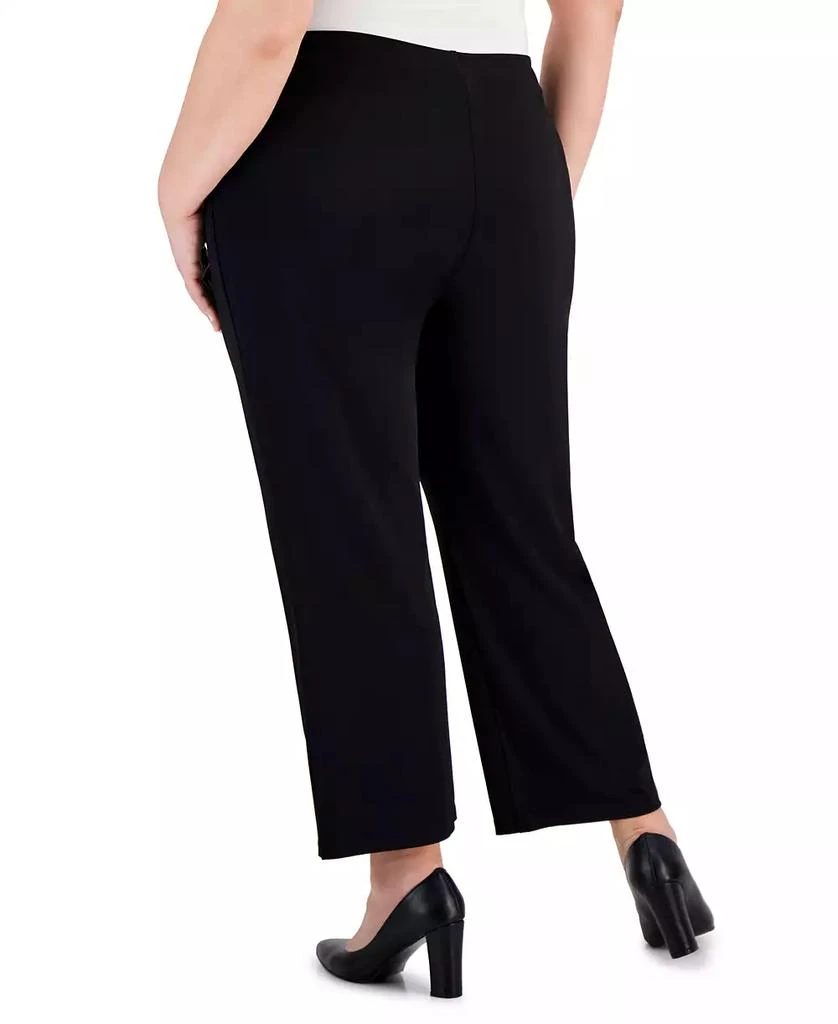 JM Collection Plus and Petite Plus Size Wide-Leg Pull-On Pants, Exclusively at Macy's 2