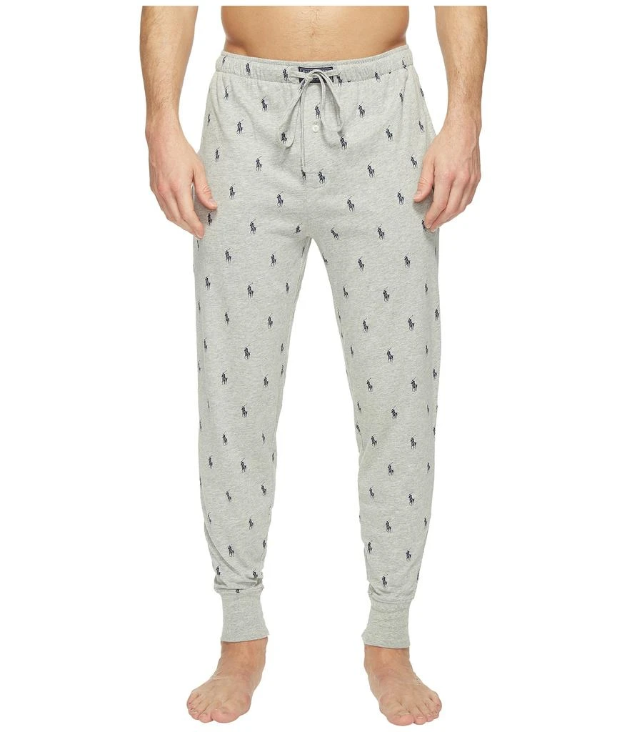 Polo Ralph Lauren All Over Pony Player Knit Sleepwear Joggers 1