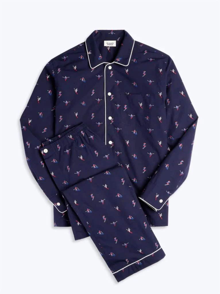 SLEEPY JONES Sleepy Jones - Men's Henry Skier Pajama Set 1
