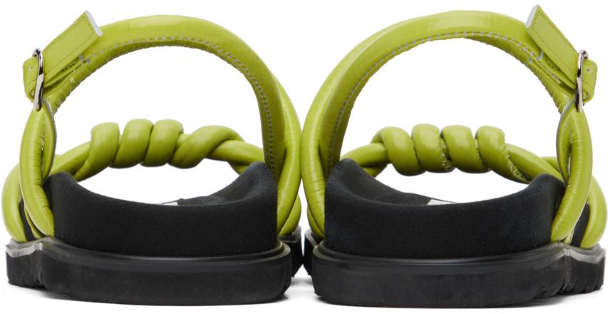 Reike Nen Green Knotted Sandals