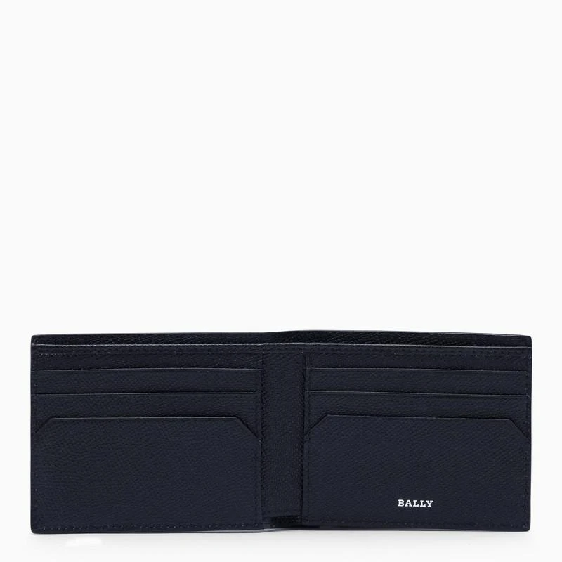 Bally New blue Lettering Tsp bi-fold wallet 2