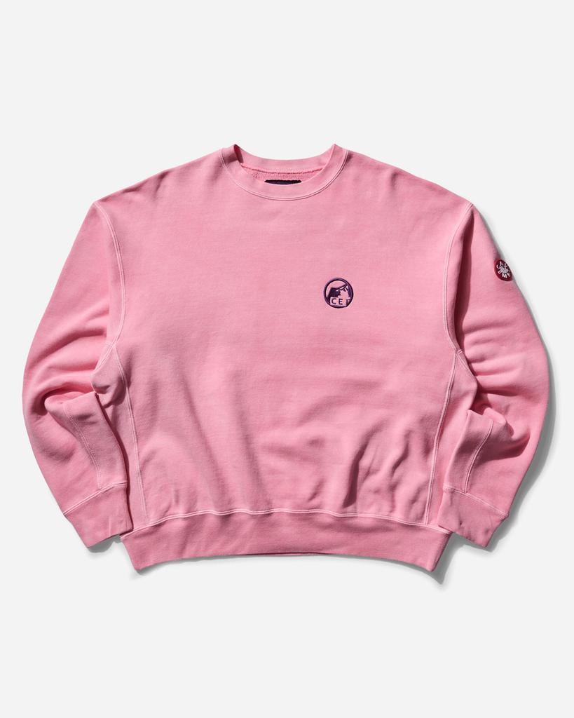 Cav Empt Men's Overdye Pre Cog Crewneck Sweatshirt Pink