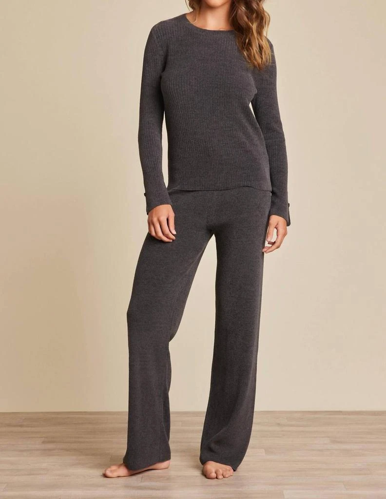 Barefoot Dreams Barefoot Dreams - Ultra Soft Rib Long Sleeve 1