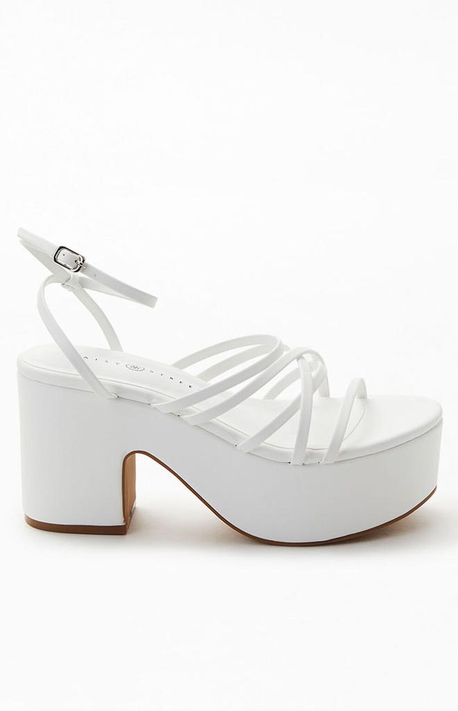 Daisy Street Women's Strappy Platform Heels