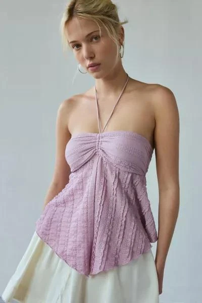 Urban Outfitters UO Eloise Convertible Tie Split-Front Tube Top 1