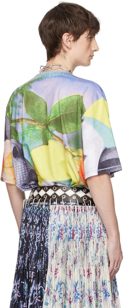 CHOPOVA LOWENA Multicolor Bunny Collage T-Shirt 3