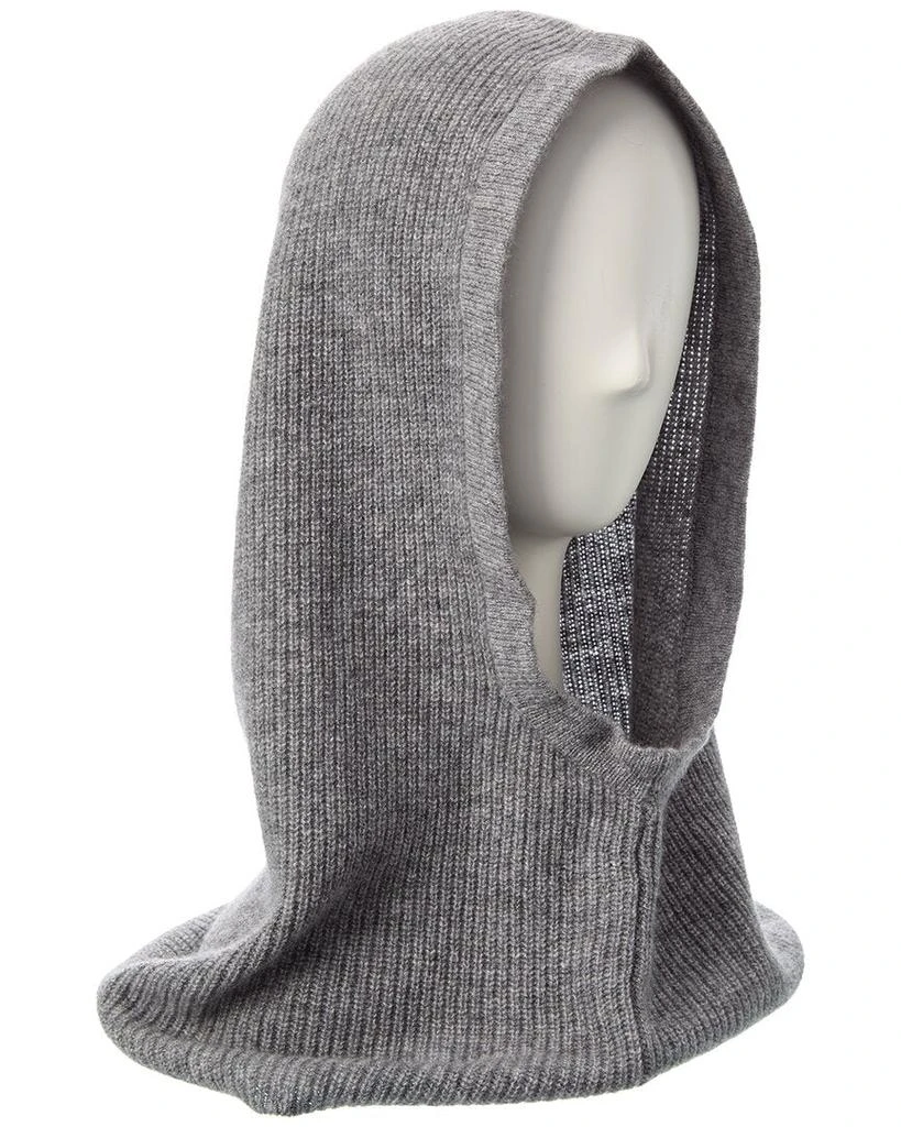 Hannah Rose Shaker Cashmere Hat, Grey Hannah Rose Shaker Cashmere Hat | ShopSimon main image 4
