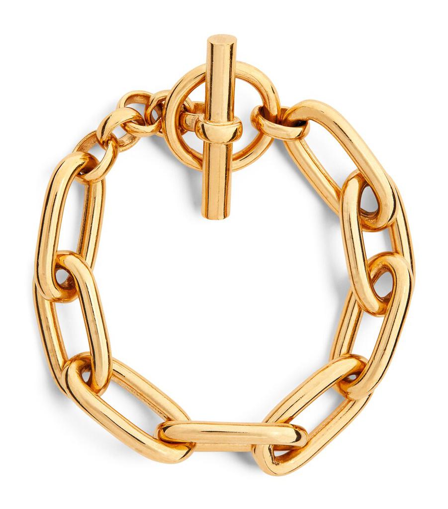 TILLY SVEAAS Medium Gold-Plated Oval-Linked Bracelet