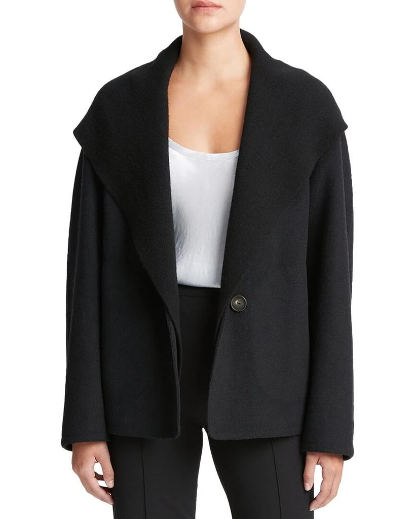 Vince Knit Combo Wool-Blend Jacket 1