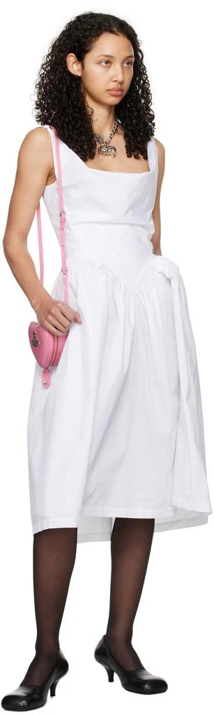 Vivienne Westwood Pink Mini Louise Heart Crossbody Bag 4