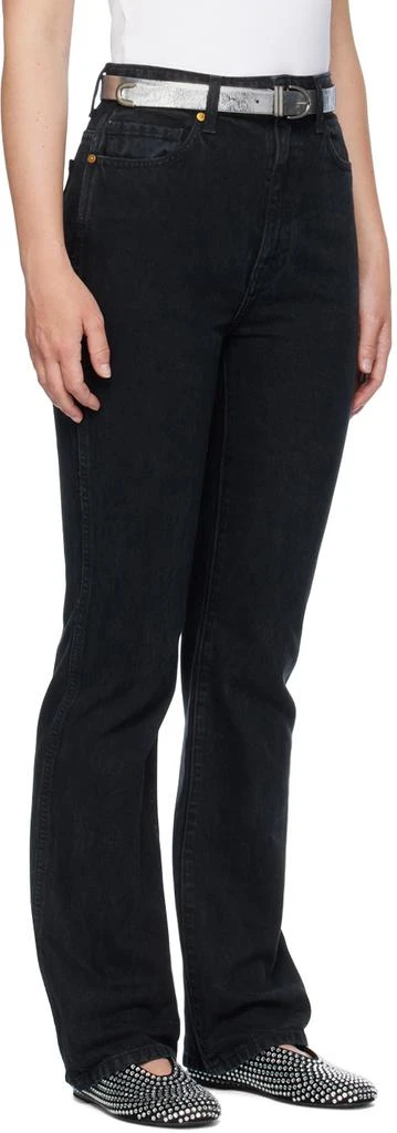 Khaite Black 'The Danielle' Jeans 2