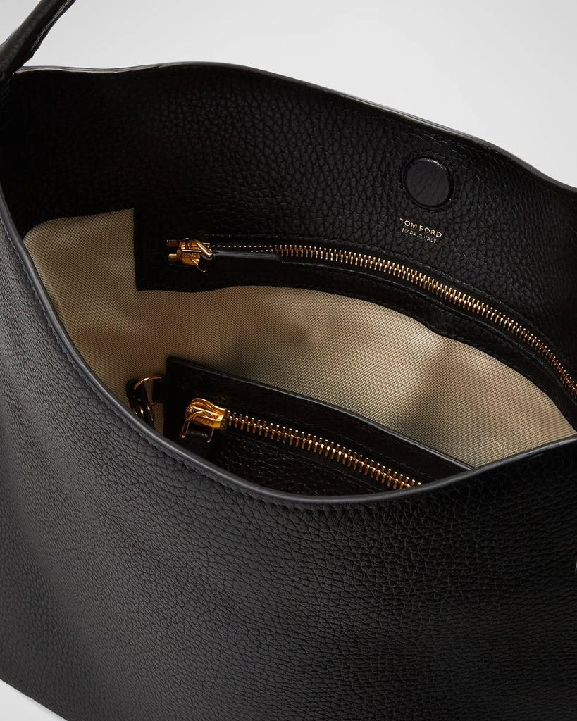Tom Ford Alix Hobo Small in Grained Leather 3