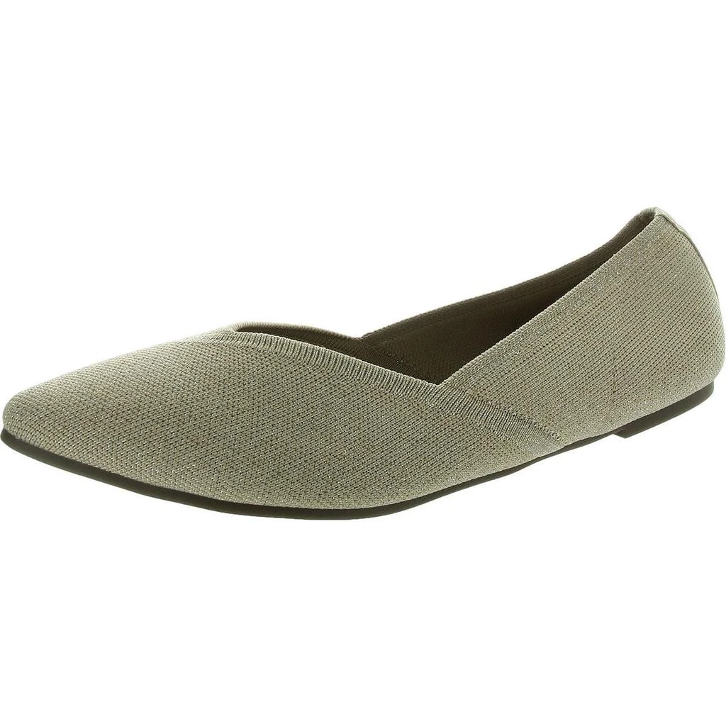 Me Too Womens Glitter Manmade Ballet Flats 1