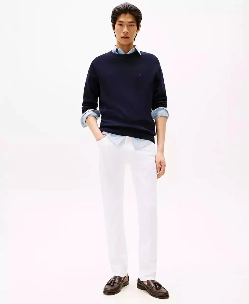 Tommy Hilfiger Men's Essential Solid Crew Neck Sweater 6