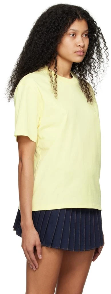 AMI Paris SSENSE Exclusive Yellow Ami de Cœur T-Shirt 2