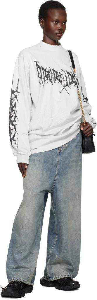 Balenciaga Off-White AI Metal Longsleeve T-shirt 4