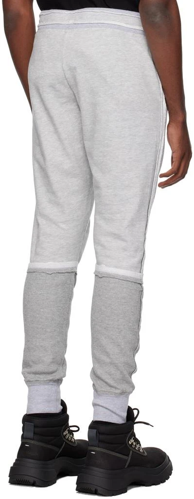 Greg Lauren Gray Paneled Sweatpants 3