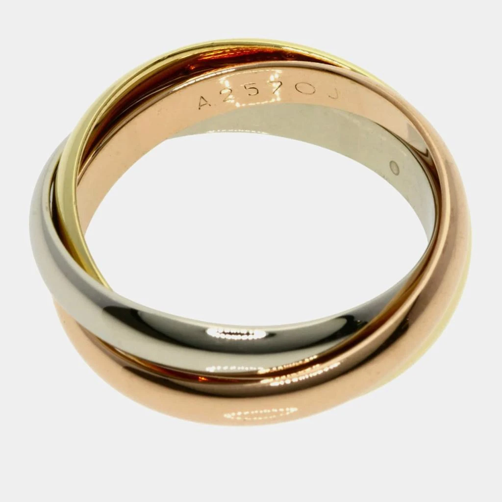 Cartier Cartier 18K Yellow, Rose, White Gold Trinity Band Ring EU 54 4