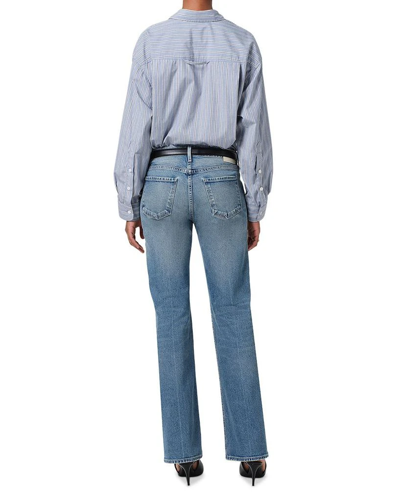 Citizens of Humanity Genova Low Slung Bootcut Jeans in Clairo 2