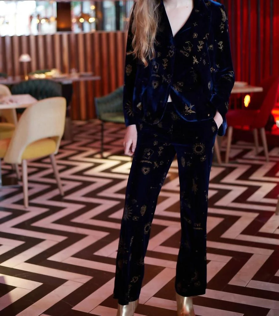 VILAGALLO Vilagallo - Martina Pant With Embroidery 1