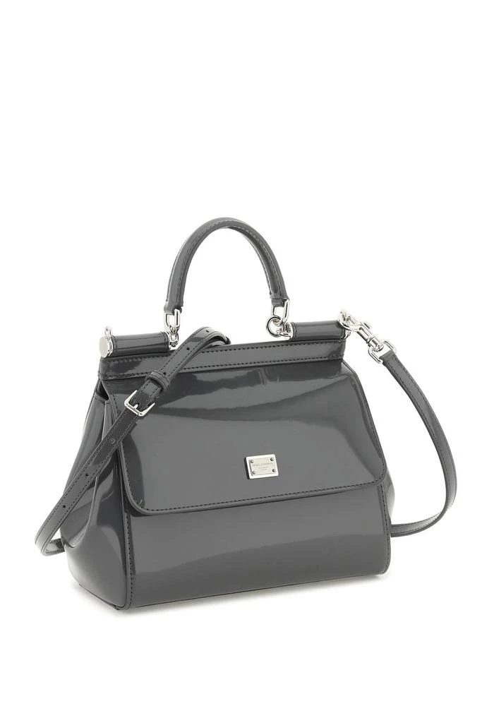 Dolce 
Gabbana Dolce 
Gabbana Kim Logo-Plaque Foldover-Top Sicily Bag 3