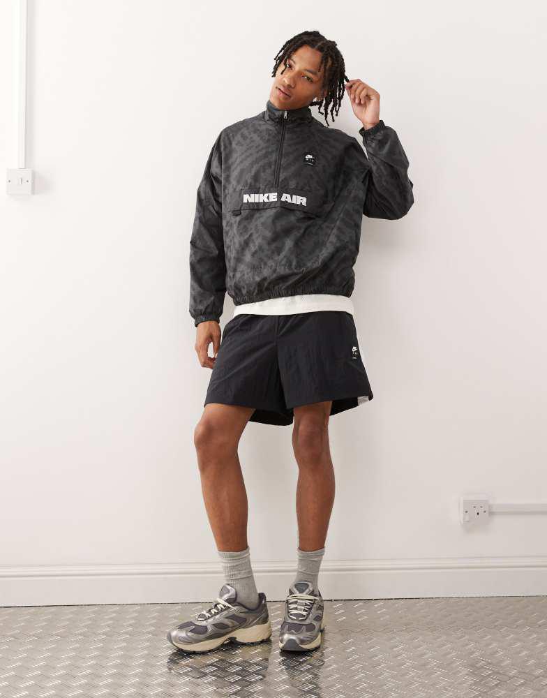 nike air half zip woven jacket