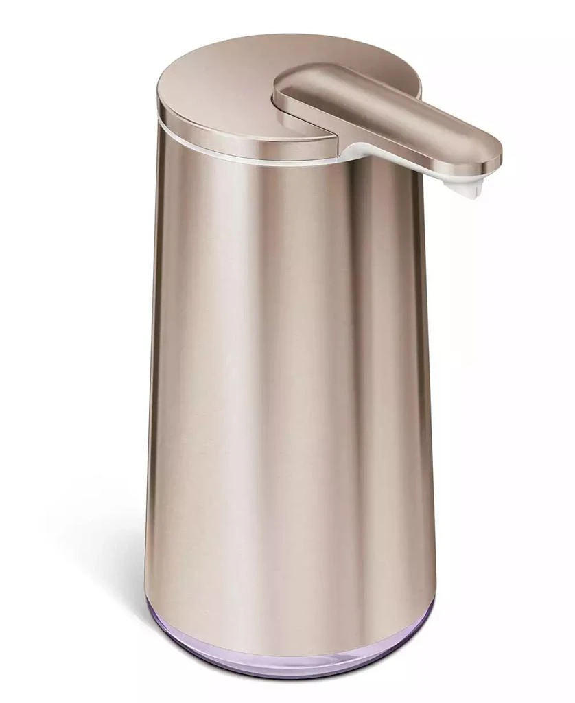 simplehuman 10 oz Foam Sensor Pump, Touch-Free Foam Hand Soap Dispenser 1