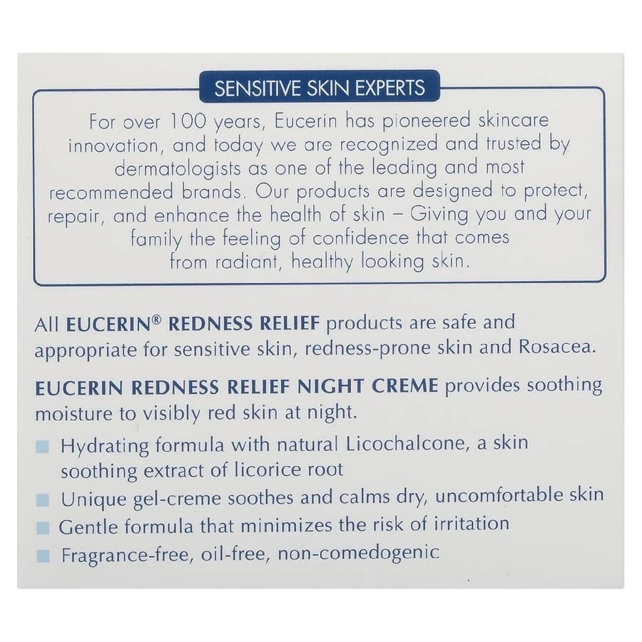 Eucerin Redness Relief Soothing Night Creme 2