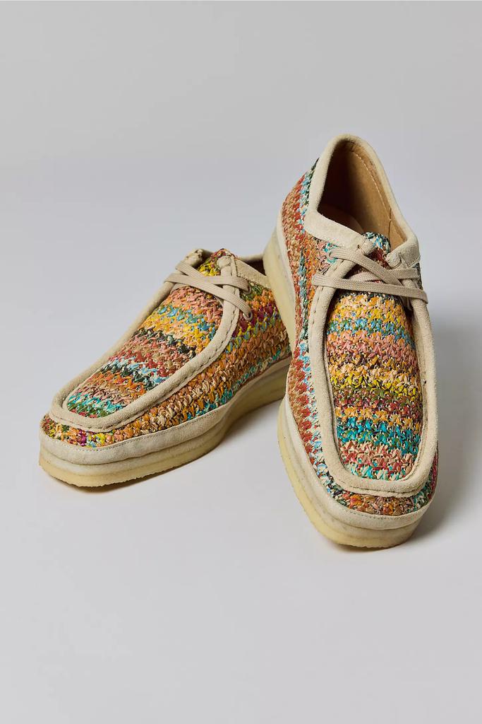 Clarks Clarks Wallabee Raffia Shoe
