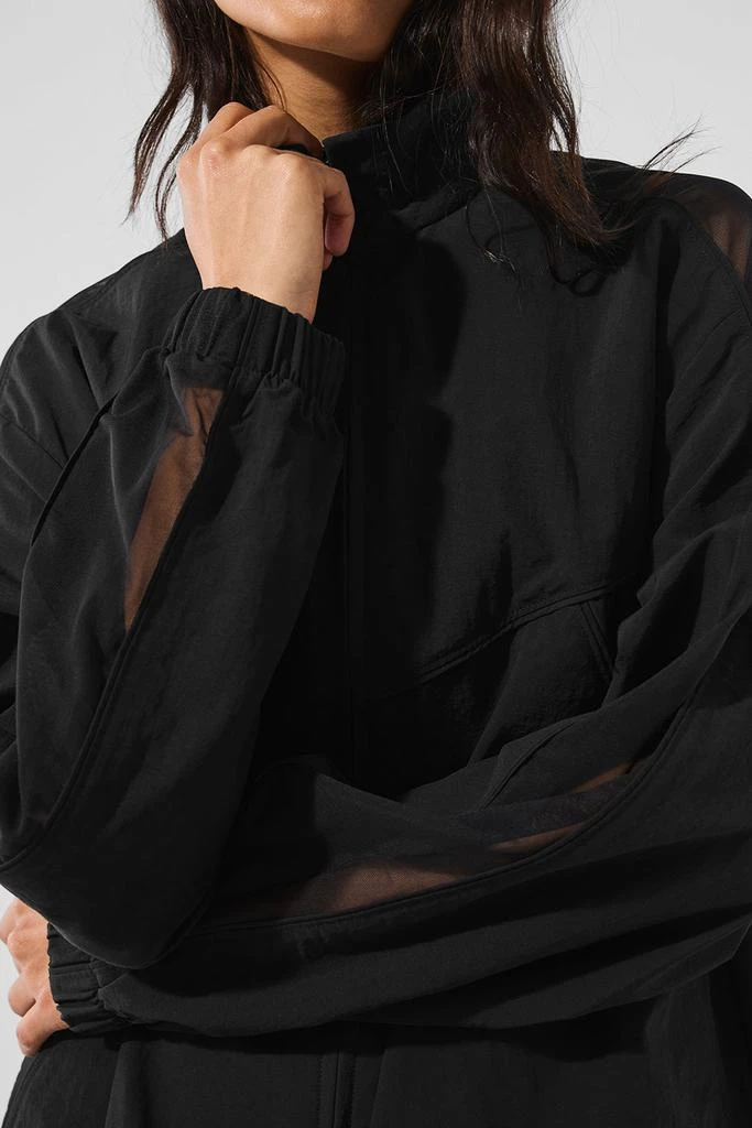 Alo Origin Full-Zip Track Jacket - Black 4