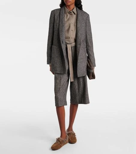 Brunello Cucinelli Monili suede driving shoes 3