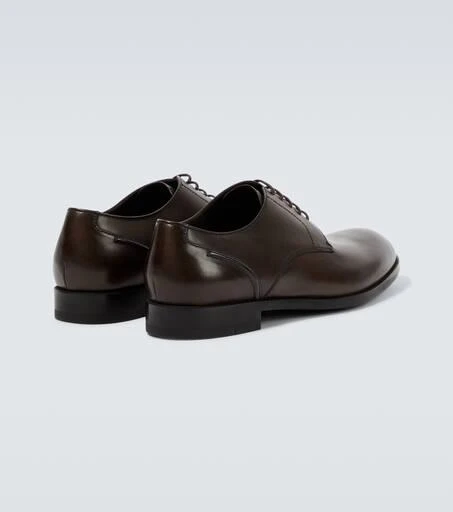 Zegna Siena Flex leather Derby shoes 6