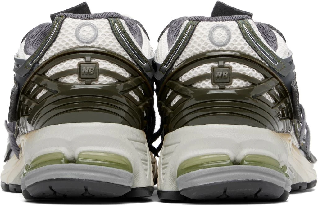 New Balance Off-White & Green 1906A Sneakers 2