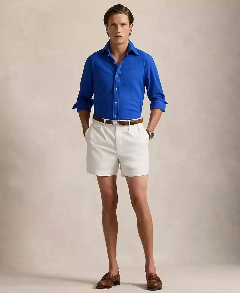 Ralph Lauren Men's Classic-Fit Performance Twill Shirt 4