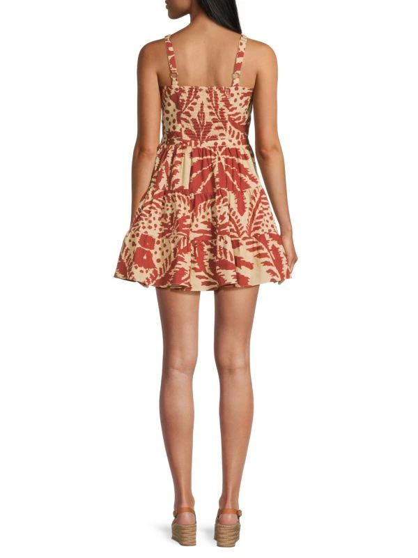 Walter Baker ​Trisha Tiered Cotton Minidress 2
