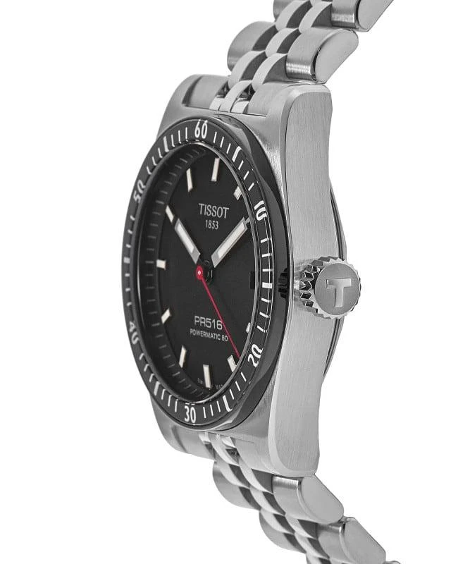 Tissot Tissot PRS 516 Powermatic 80 Automatic Black Dial Steel Unisex Watch T149.407.11.051.00 3