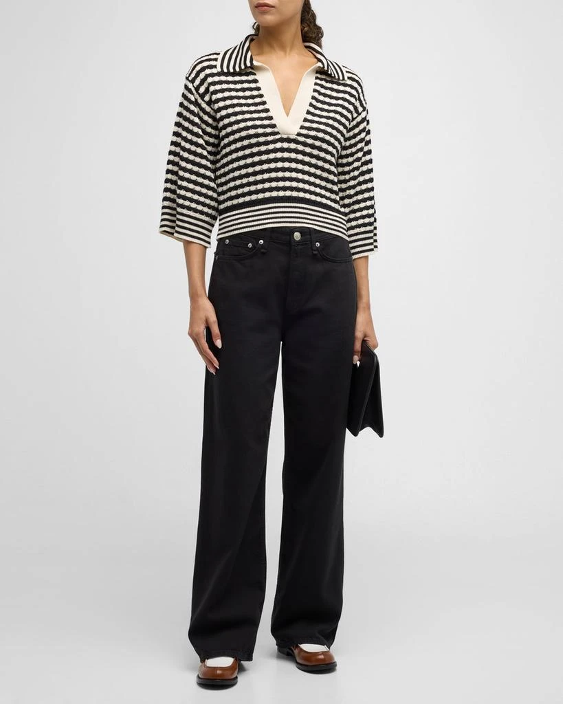 Rag & Bone Featherweight Logan Wide-Leg Jeans 3