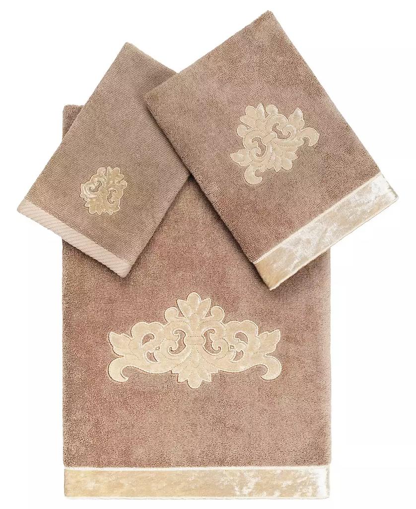 Linum Home Textiles Turkish Cotton May Embellished 4-Pc. Bath Towel Set