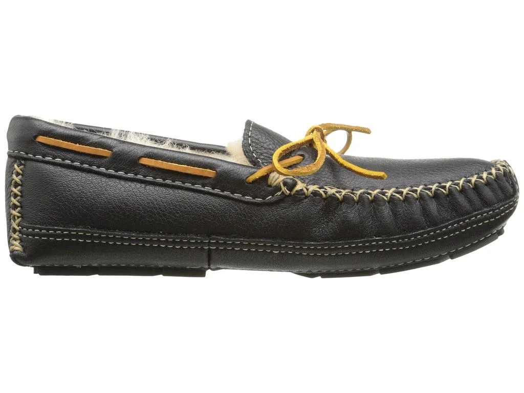 Minnetonka Sheepskin Lined Moose Slipper 6