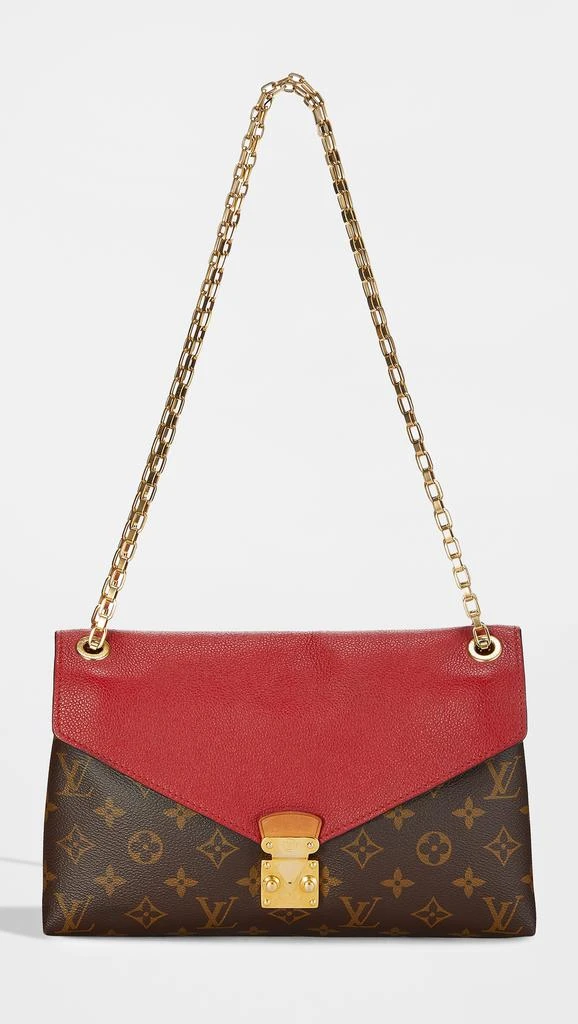 What Goes Around Comes Around Louis Vuitton Monogram Pallas Clutch 1